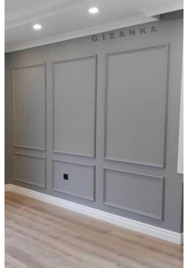 Açık Gri Boyanabilir Çıta Hazır Kesim Anka141 20,40 Metre