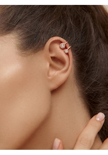 Zoloto Russkih Deliksız 925 Ayar Gümüş Altın Kaplama Bileklik 152287721 Altın