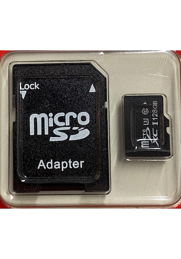 Class10 Özellikli 128 Gb 4k Kayıt Özellikli Hafıza Kartı Adaptör Dahil. Araç Kameraları Için Uyumlu...