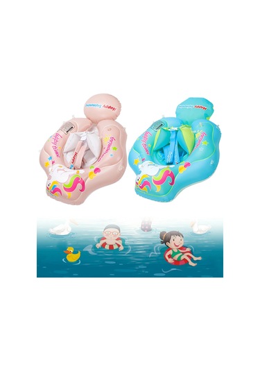 Bebek Yüzme Simidi Şişme Yüzme Simidi Güneşlik İle Plaj Su