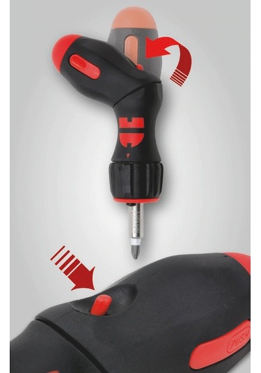 Würth Tabanca Şeklinde Cırcırlı Magazinli Tornavida Seti