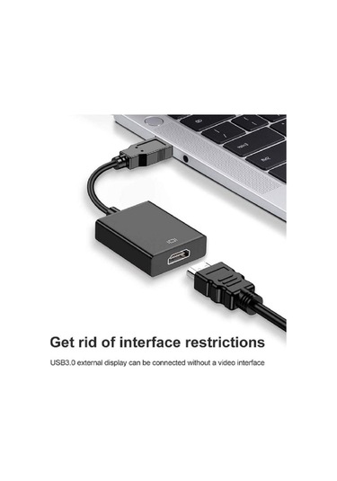 Usb 3.0 To Hdmı Çevirici Dönüştürücü Kablo Adaptör