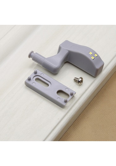 Vkemall Otomatik Hareketli Led Kapi Işığı, Isınma Beyazı, Akıllı Algılama, Pil Yok, Dolap Işıklandırması, Tekli Paket