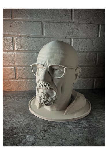 Kulaklık Standı - Walter White Büstü - Breaking Bad Temalı