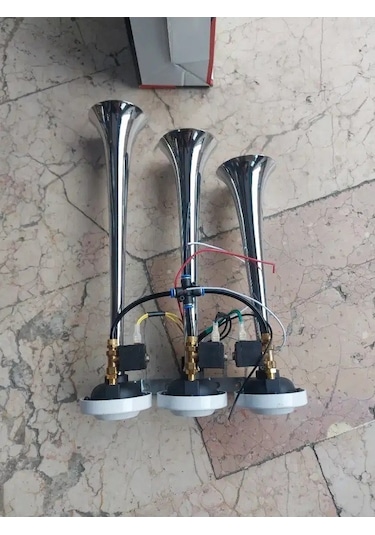 Aem Dali Dali 12 Volt Arap Korna Üçlü Havalı Korna