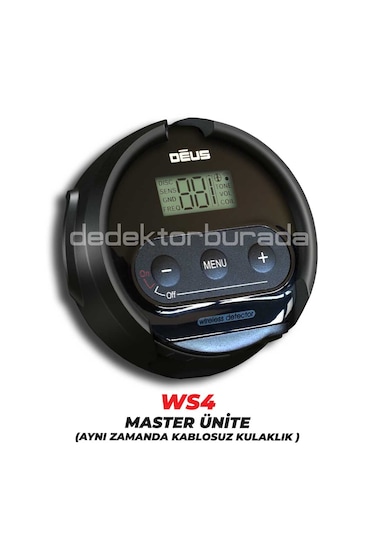 Xp Dedektör Deus Dedektör - 22,5cm Hf Başlık, Ws4 Master