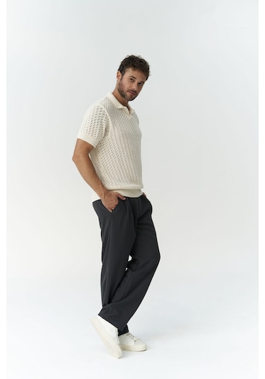 Wells Antrasit Erkek Pantolon Antrasit