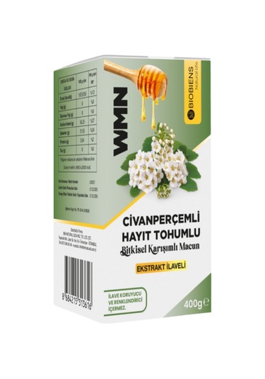 Biobiens Civan Perçemli Hayıt Tohumlu Macun 400gr