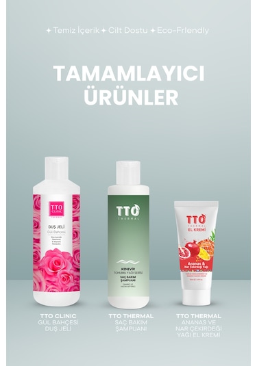 Tto Thermal Kenevir Bitkisi Yağı Vücut Losyonu 200 ML