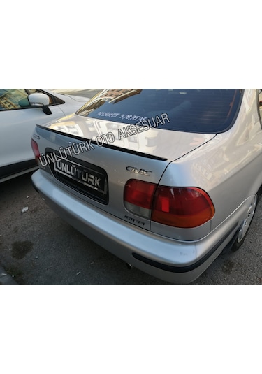 OtoÇizgi Honda Cıvıc Bagaj Üstü Spoiler 1995-2000 Piano Black OtoÇizgi