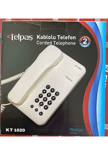 Telpaş Kt-1020 Kablolu Masa Telefonu