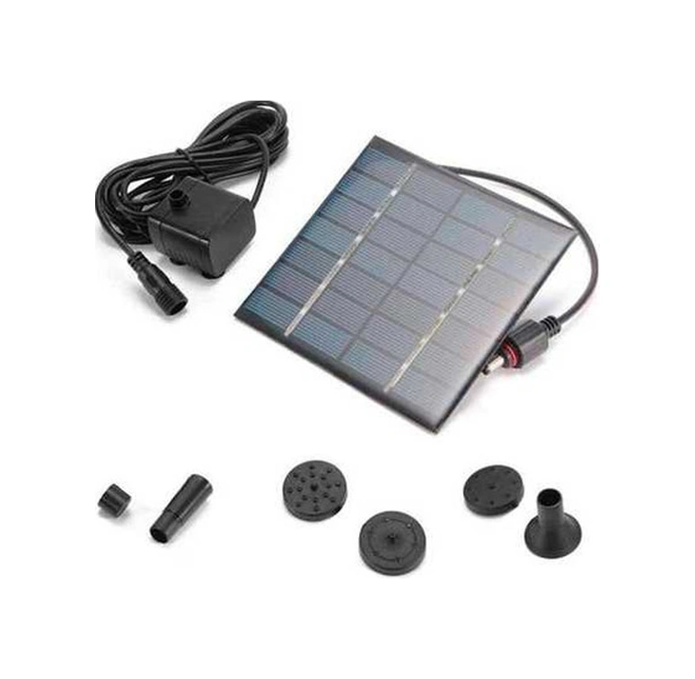 Fortunelane Güneş Enerjili Bahçe Çeşmesi - 4 Püskürtme Başlığı İle Şık Dekor Diğer