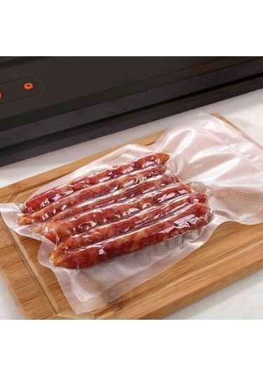 Tongxida 15x500cm Bosphorus Poşeti, Saklama Rulo, Gıda Paketleme İzgarası Pirinç Sones Vakum