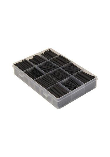 Makaron Seti Siyah 625 Parça Plastik Çantada