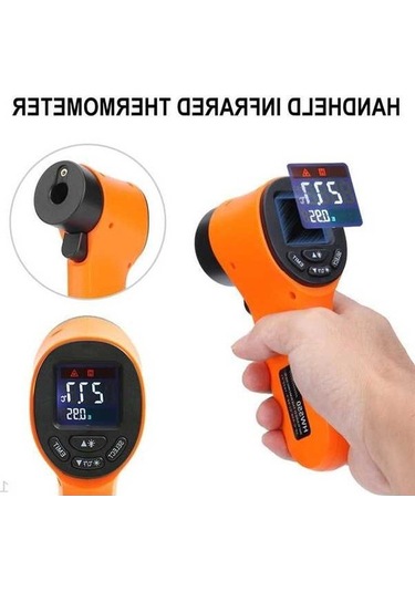 Novahub Turuncu Kızılötesi Lazer Termometre -58 İla 550 C