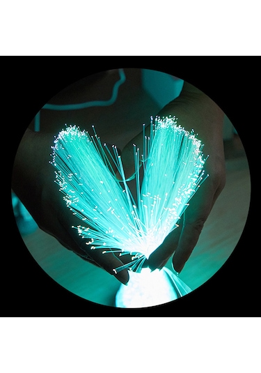 Monyee Usb Ve Pil İle Çalışan Elmas Tabanlı Renkli Işıklı Fiber Optik Lamba - Ev İçin Sıcak Atmosfer Oluşturucu Diğer