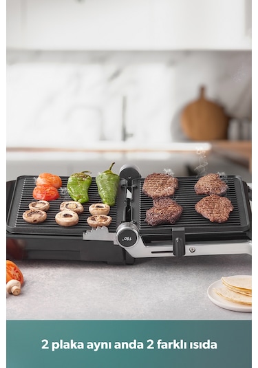 Homend Grilliant 1340H Döküm Plaka Tost ve Izgara Makinesi