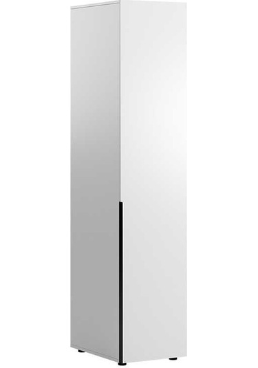 Oryana Tek Kapaklı Gardırop-mat Lake Beyaz 45x210x62 Cm