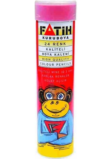 Fatih Metal Tüp Kuru Boya 24 Renk