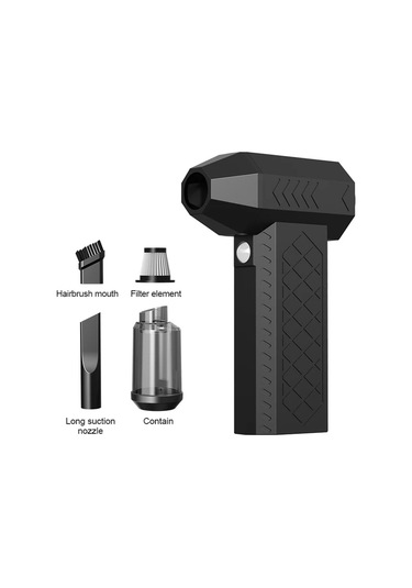 Xuweiwei Beyaz Taşınabilir Turbo Fan Yüksek Hızlı El Tipi Drifter Pil İle Usb Şarj Edilebilir Çok Fonksiyonlu