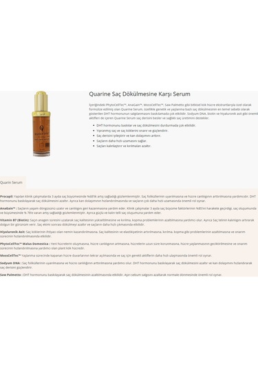 Dr. Sammy's Quarine Onarıcı Premium Saç Serumu