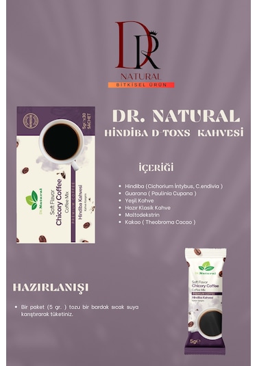 Dr. Natural Hindiba Kahvesi Diyet Kahve 2'li 30 x 5 G