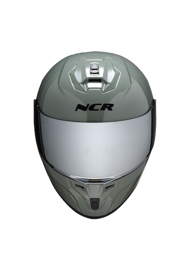 Ncr Rapid Aynalı Vizör Ece Belgeli Kapalı Motosiklet Kaskı Nardo Gri