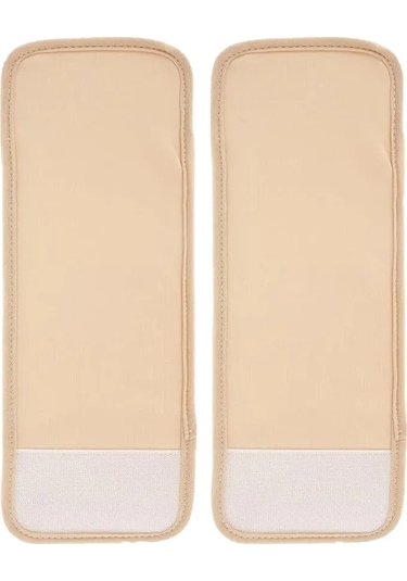 Qingmipy "yeniden Kullanılabilir 4'lü Hint Yağı Pedi Seti - Diz Ve Ayaklar İçin Sızıntı Önleyici"