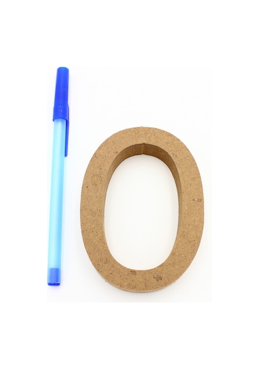 Na Neşeli Ahşap 10 Cm Ahşap O Harfi , Dik Durabilr . Harf Seçimli Özel Gün Doğum Günü Yaş Günü Aksesuarı Model 10cmoharf