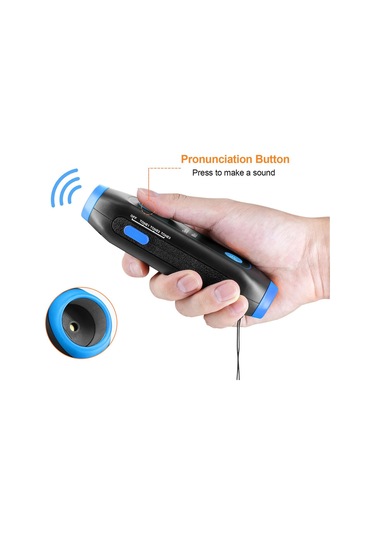 Suntek El Elektrikli Düdük Yüksek Hacim Kamp Açık Mavi