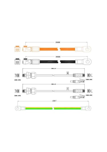 Pylontech Fc0048-100 Akü Denetleme Bms. Taban. Kablolar. Force L1