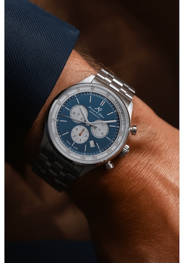 Kronen&söhne Aeromatic Chronograph Swiss Made Erkek Kol Saati