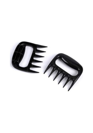 Besthome1 Kahverengi Abs Şarj Edilmez Bbq Et Shredder Pençeleri - Mutfak Ve Barbekü İçin, 2 Adet Çok Renkli Çok Renkli