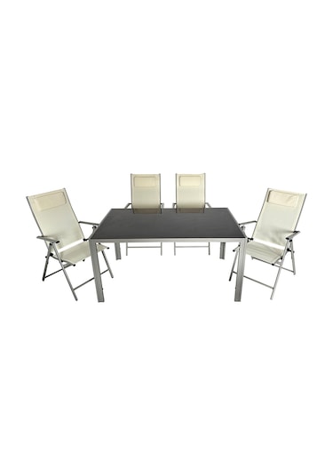 Koçtaş Miami 4 Kişilik Metal Yemek Seti
