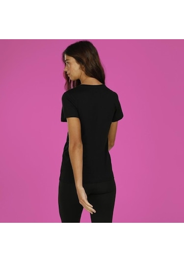 Lumberjack Ct132 Basic Modal V Neck Kadın Kısa Kollu Tişört
