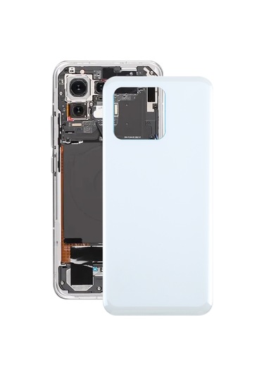 Xiaomi 13  Cam Malzeme Arka Kapağı İçin Beyaz