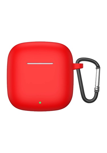 Huawei Freebuds Se 2 Uyumlu Yumuşak Silikon Kılıf+kanca Kırmızı