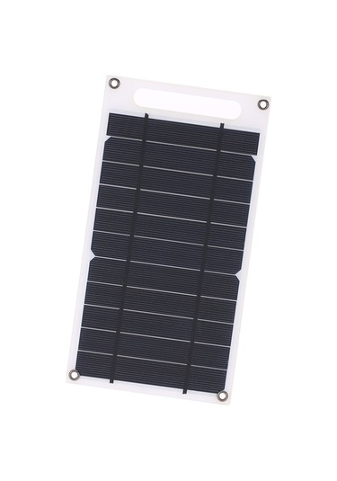 Pazly 7.8w Taşınabilir İnce Monokristal Güneş Paneli, Usb Şarj, Kamp, Dağcılık, Yürüyüş İçin