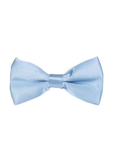 Mavi Ayarlanabilir Saten Bebek Ve Çocuk Papyonu Mavi