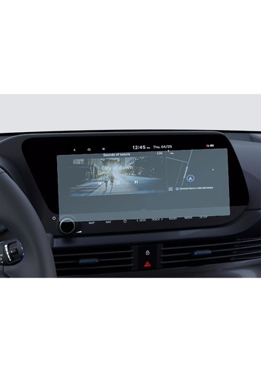 Hyundai İ20 Uyumlu 10.25 İnç Multimedya Ekran Koruyucu Nano Şeffaf 9H Nano Ekran Koruyucu