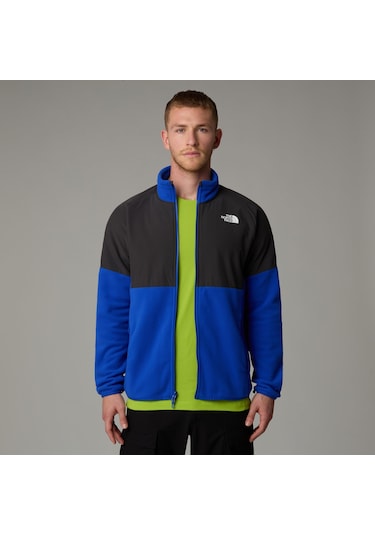 The North Face M Glacier Heavyweight Full Zip Erkek Polar-28936-mavi Mavi