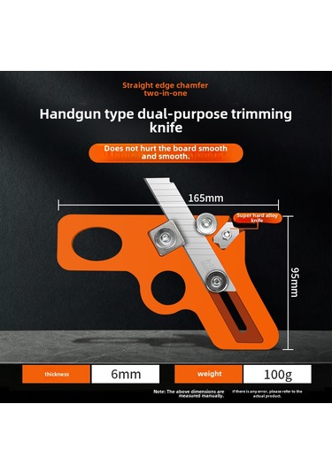 Monyee Ahşap İşleri İçin El Tipi Yuvarlak Köşe Oyma Aleti - Ekosistem Ve Boyasız Tahta Kenar Düzeltici Tabanca Tipi Çift Kullanım