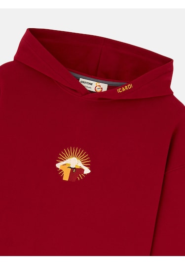 Gsstore X Reflect Studio Icardi Hoodie E242405 Kırmızı