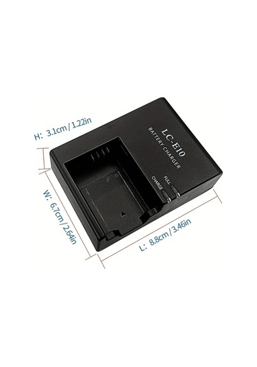 Xuweiwei Edkoky Lc-e10+eu Kamera Sarj Cihazi Lp-e10 Pil Canon Eos Rebel T3 T5 T6 T7 Kıss X50 X70 X90 1100d 1200d 1300d 2000d 1500d Icin