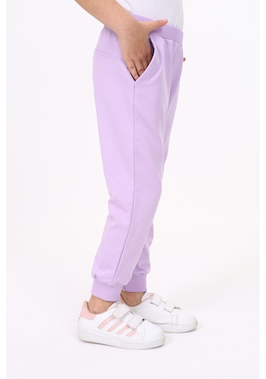 Toontoy Kız Çocuk Eşofman Alt Lila