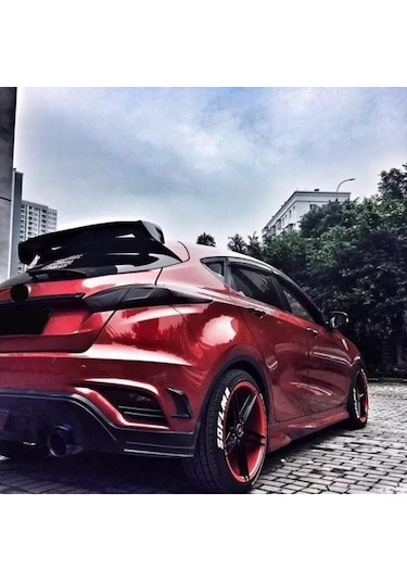 Üniversal Piano Black Kaput Çamurluk Venti Izgarası Sağ Sol Scoop