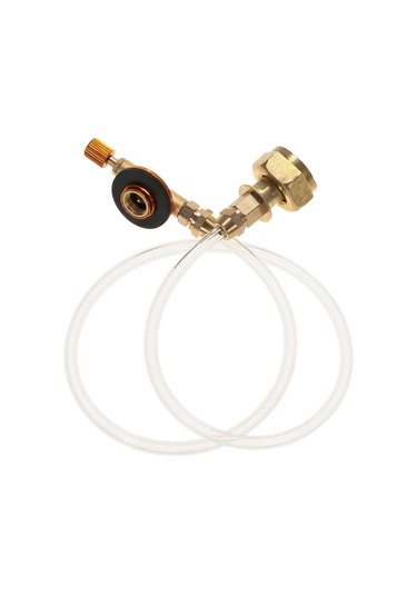 Açık Kamp Gaz Sobası Dolum Adaptörü Lpg Silindir Adaptörü Düz Tank Dolum Adaptörü Dönüştürücü Alman Standardı Çok Renkli