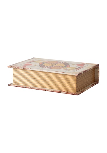 Mudo Home Kıng Of Hearts Kitap Kutu 14x5x20 Cm