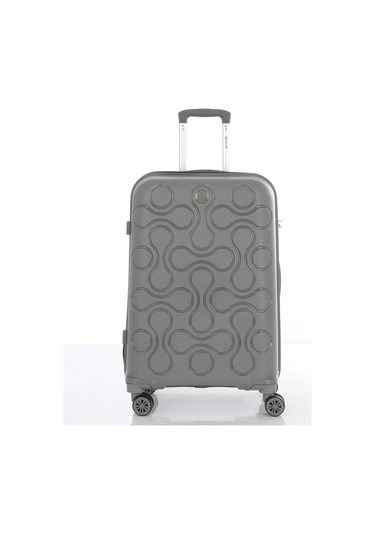 Mçs Polipropilen Orta Boy Valiz V376 65 Cm Siyah