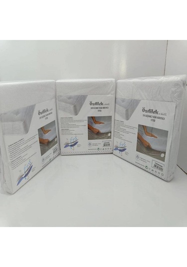 Özdilek Tek Kişilik Sıvı Geçirmez Fitted Alez 100x200 - -- - Beyaz